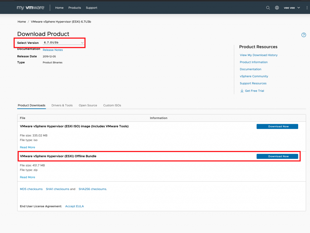 VLOG | ESXI6.7-7.0最新版本如何封装网卡驱动补丁 – Vedio Talk - VLOG、科技、生活、乐分享